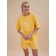 Female set, size XL, yellow color