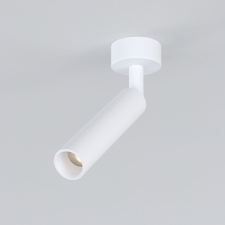 Lamp ceiling Elektrostandard, Diffe Led 5 watts, 27x27x178 mm, IP20, white color