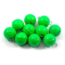 Cargo Cheburashka painted collapsible Yaman 10 pcs., 20 g, green