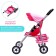 Stroller for dolls, a metal frame, summer