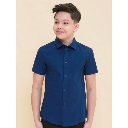 Surchachka upper for boys, height 128 cm, blue color