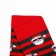 Male socks, red color, size 25-27
