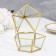 Casket for the rings "Small house", 12x12x12 cm, glass
