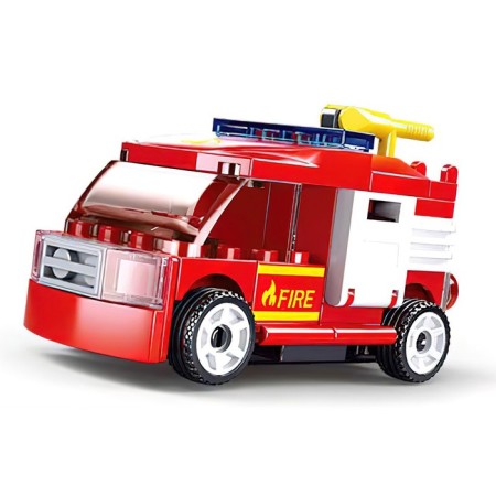 The designer is inertial "Mechano. Firefight ", 55 parts, in the package