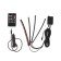 Salon backlight 9 LED-5050, 14 cm, remote control, light music, multicate RGB, 4 pcs