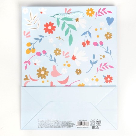 Gift laminated package, packaging, Pressent for You, MS 18 x 23 x 8 cm-4