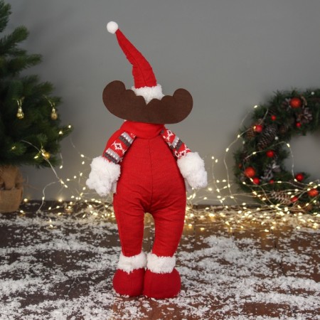 Soft toy "Deer-Buzatic" costs, 12x40 cm, red-2