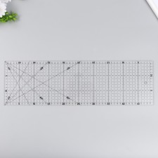 Patchwork ruler plastic 15x50 cm