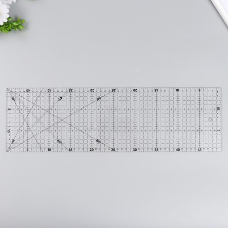 Patchwork ruler plastic 15x50 cm