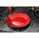Plate Ceramic dinner shade "Sea World", d = 27 cm, red color