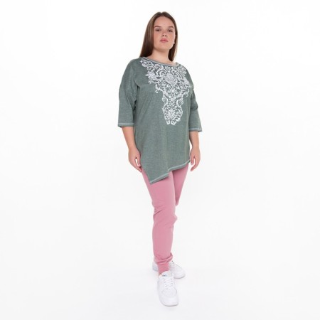 Women's pants, dry rose card, size 48-1