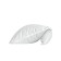Buckwheat transformer pillow, size 50x70 cm, white color