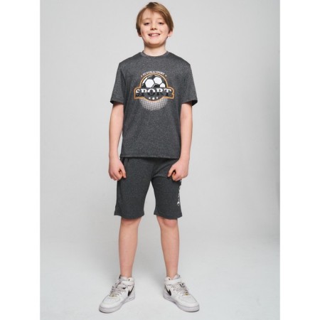 Sports suit for a boy, height 146 cm, gray color