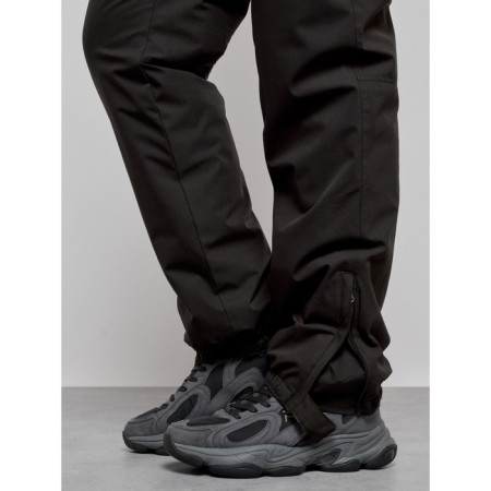 Semi-combinezone ski insulated male winter, size 52, dark gray color-7