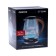 Electric kettle Centek CT-0046, glass, 1.7 l, 2200 watts, backlight, brown