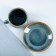 A cup with a saucer, blossom, 0.23 l, 9 cm