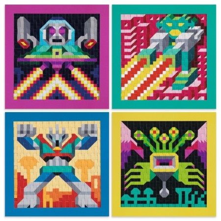 DJeco Creativity Set "invaders"-1