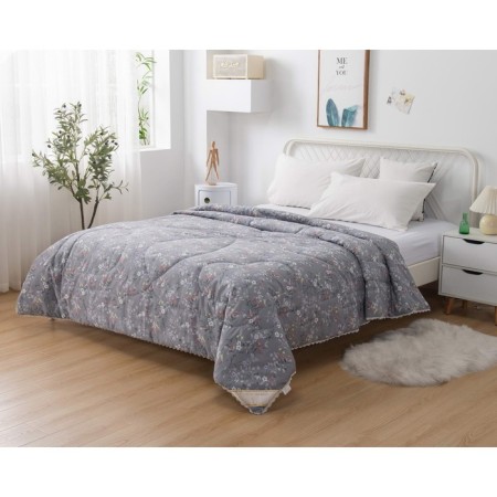 Holly blanket, size 160x220 cm, color gray color-1