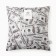 Dollars decorative Ethel Pillow 40x40 cm, velor, 100% p/e
