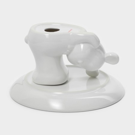 Ceramic dish for the supply of the Mishka Otto, 20.5 × 11.5 cm, white color-5