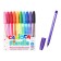 A set of ballpoint pens 10 colors, Carioca "Fiorella", Node 1.0 mm, fluorescent ink, mix
