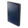 Diary of Leduced A4, 136 sheets of Sidney Nebraska, solid cover, artificial leather, gold cut, liesse, blue
