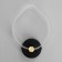 Bra "leaf" LED 8W 3000-6000K Black 25x20x6cm