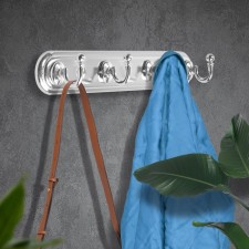 Tundra tundra tundra, metallic, four -rod, chromium color