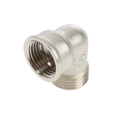 The square "CTM", 1/2 ", internal/outer thread, nickel -plated brass-2