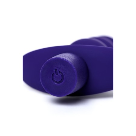 Anal vibrator Todo by Toyfa Dandy, moisture resistant, silicone, purple color, 13.5 cm, D 3.2 cm 7-7