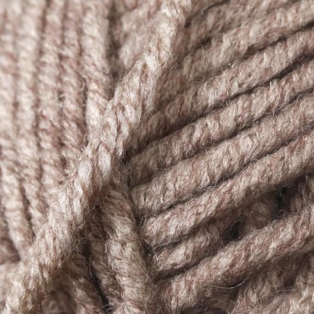 Yarn "Superlana Maxi" 75% acrylic, 25% wool 100m/100g (207 gray-beige)-2