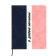 Universal diary for grades 1-11 "strip", solid cover of artificial leather, silkography, lies, 48 ​​sheets, blue+pink