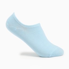 Women's socks shortened, blue color, size 36-40