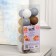 Garland “thread” 5 m with nozzles “creamy cream”, ip20, transparent thread, 20 LED, glow warm white, 220 V