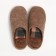 Male slippers, beige color, size 44
