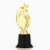 Cup Award Figure: Star "You are the Best" gold, plastic, 7 x 18.2 cm.