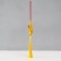 Suspension-Sasha Textile "Dragon" yellow 2x7.5x24 cm