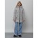Women's winter jacket, size 44, light gray color