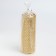Voschshina candle, 4.5x4.5x12.5 cm, gold metallic