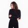 Female thermal underwear (jumper), black color, size 56-58 (2xl)
