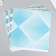 Scrapbooking paper bilateral "rhombus" density 180 g 30.5x32 cm