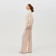 Women's costume (tunic, trousers) minku: casual collection beige color, size 42