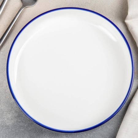 Ceramic lunch plate "Breeze", D = 20.5-1