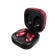 Headphones More Choice BW22S, TWS, wireless, vacuum, BT 5.1, 200mach, microphone, red