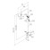 Showing system Milardo Rora Rorsb4FM06, tropical shower, shower, brass, chrome
