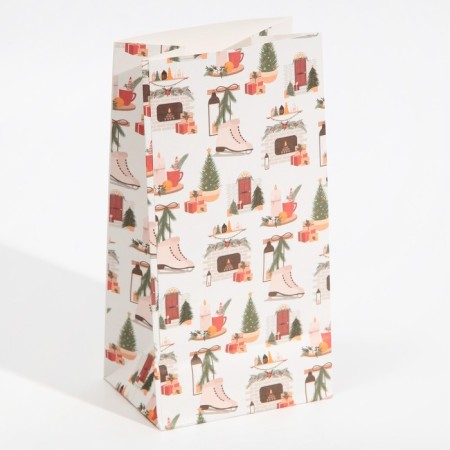 Package without handles "New Year's mood", 10 x 19.3 x 7 cm, New Year-3