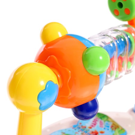 Developing toy "Fun games", sound and light effects, with mobile elements-4