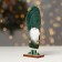 New Year's decor "Little dwarf" 6 × 4 × 19.5 cm, green