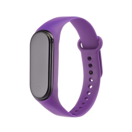 Watches electronic, silicone strap, purple-2