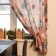 Set of curtains d/kitchen with sequences of Etel Fir Branches, 145x180 cm - 2 pcs, Gabardin